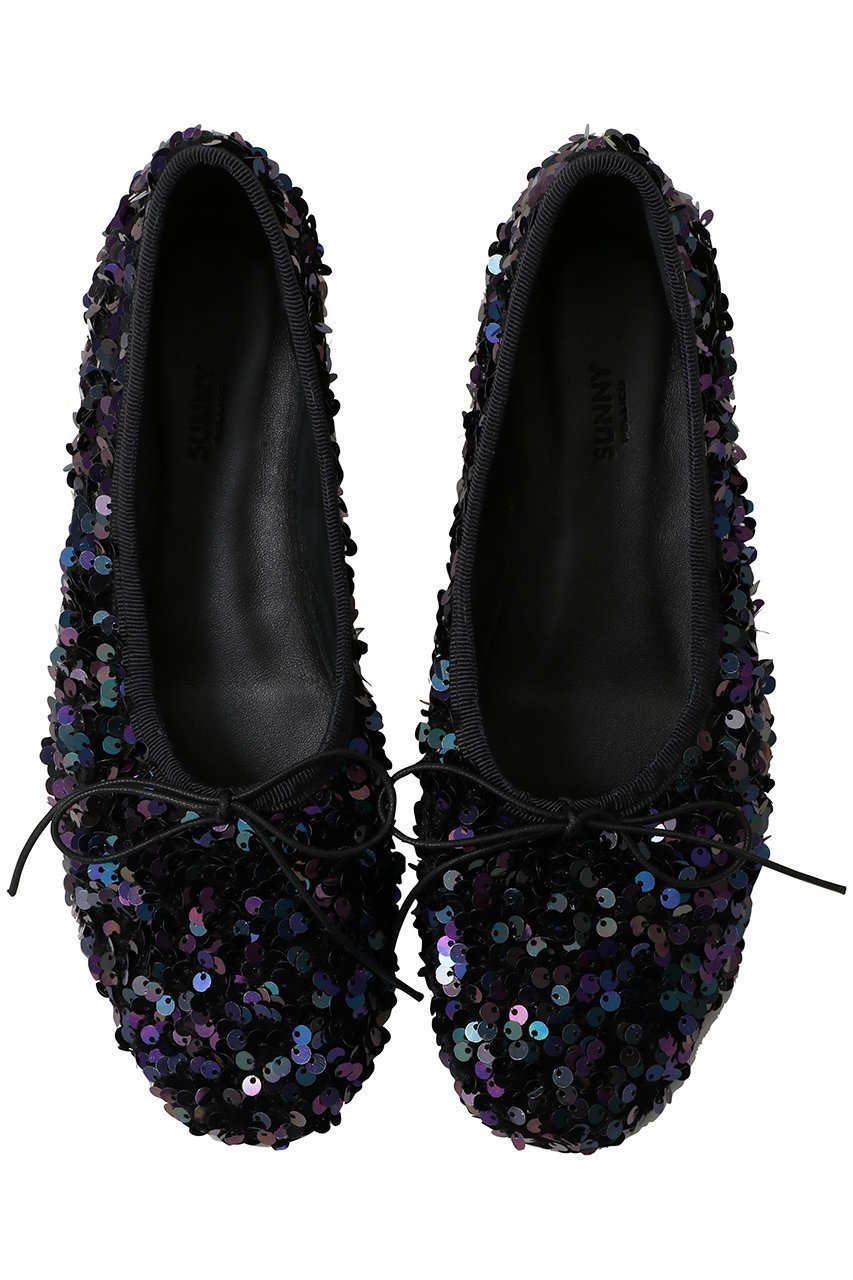 【ペリーコ/PELLICO】の【PELLICO SUNNY】DOLIA スパンコールバレエシューズ インテリア・キッズ・メンズ・レディースファッション・服の通販 founy(ファニー) ファッション Fashion レディースファッション Fashion for Women シューズ Shoes, Footwear スパンコール Sequins, Sequin Embellishment バレエ Ballet, Ballet Style フェミニン Feminine, Girly フラット Flat, Flat Shoes リボン Ribbon, Bow リュクス Luxury, Elegant, High-End, Chic ブラック|ID: prp329100004601485 ipo3291000000035932246