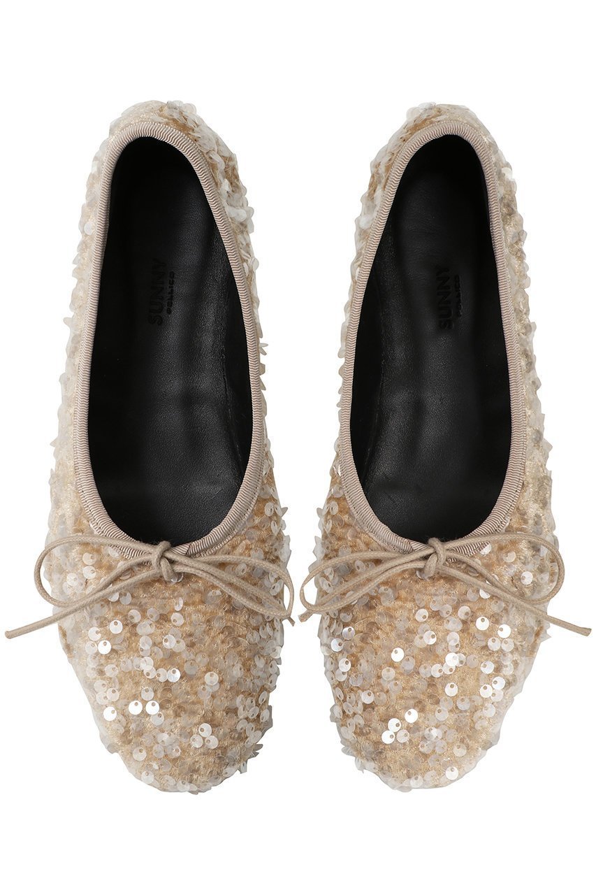 【ペリーコ/PELLICO】の【PELLICO SUNNY】DOLIA スパンコールバレエシューズ インテリア・キッズ・メンズ・レディースファッション・服の通販 founy(ファニー) ファッション Fashion レディースファッション Fashion for Women シューズ Shoes, Footwear スパンコール Sequins, Sequin Embellishment バレエ Ballet, Ballet Style フェミニン Feminine, Girly フラット Flat, Flat Shoes リボン Ribbon, Bow リュクス Luxury, Elegant, High-End, Chic ベージュ|ID: prp329100004601485 ipo3291000000035932247