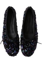 【ペリーコ/PELLICO】の【PELLICO SUNNY】DOLIA スパンコールバレエシューズ ブラック|ID:prp329100004601485