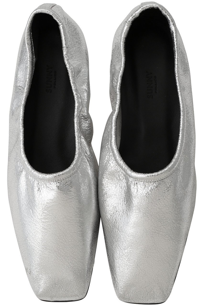 【ペリーコ/PELLICO】の【PELLICO SUNNY】ESPIGA メタリックフラットシューズ インテリア・キッズ・メンズ・レディースファッション・服の通販 founy(ファニー) 　ファッション　Fashion　レディースファッション　Fashion for Women　シューズ　Shoes, Footwear　フィット　Fit, Slim Fit　フォルム　Silhouette, Form　フラット　Flat, Flat Shoes　メタリック　Metallic, Shiny Finish　シルバー|ID: prp329100004601487 ipo3291000000035932265