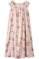 【イクコ/IKUKO】のシングルガーゼ花柄プリント フレンチスリーブネグリジェ 人気、トレンドファッション・服の通販 founy(ファニー) ファッション Fashion レディースファッション Fashion for Women シャーリング Shirring, Ruched スクエア Square, Square Shape スリーブ Sleeve, Long Sleeve / Short Sleeve デコルテ Décolleté, Neckline パジャマ Pajamas, Sleepwear フレンチ French, French Style プリント Print, Printed Pattern 新作・新入荷 New Arrivals / New In |ID:prp329100004601490
