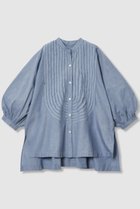 【ハウス オブ ロータス/HOUSE OF LOTUS】のシャンブレーフリルシャツ ブルー|ID: prp329100004601495 ipo3291000000034514983