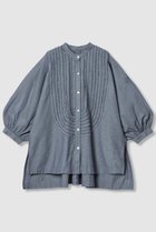 【ハウス オブ ロータス/HOUSE OF LOTUS】のシャンブレーフリルシャツ ネイビー|ID: prp329100004601495 ipo3291000000034514984