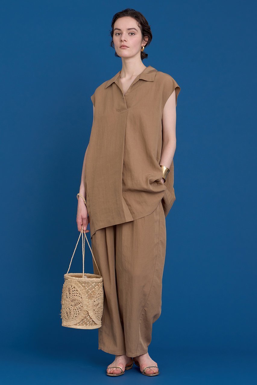 【ハウス オブ ロータス/HOUSE OF LOTUS】のフィブリルポプリンバレルストリングパンツ 人気、トレンドファッション・服の通販 founy(ファニー) 　ファッション　Fashion　レディースファッション　Fashion for Women　パンツ　Pants & Trousers　ストリング　String, Drawstring　タンブラー　Tumbler, Travel Mug　フォルム　Silhouette, Form　ボトム　Bottoms, Lower Wear　other-8|ID: prp329100004601502 ipo3291000000034515006