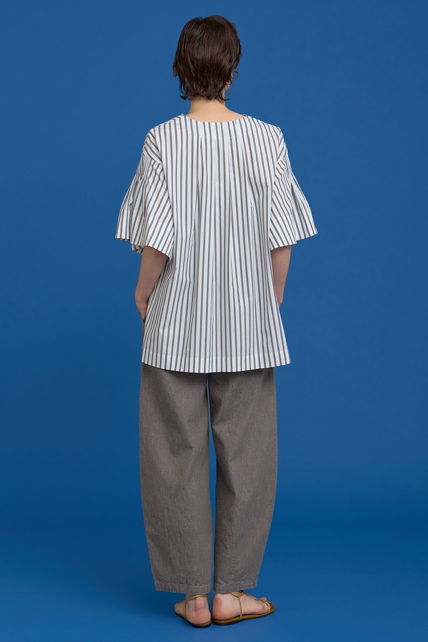 【ハウス オブ ロータス/HOUSE OF LOTUS】のムラ糸デニムパンツ 人気、トレンドファッション・服の通販 founy(ファニー) 　ファッション　Fashion　レディースファッション　Fashion for Women　パンツ　Pants & Trousers　デニムパンツ・ジーンズ・美脚デニム　Denim Jeans & Pants　2025年　2025　2025-2026秋冬・A/W　Autumn/Winter 2025–26 AW25–26　インディゴ　Indigo Denim　スラックス　Slacks, Dress Pants　デニム　Denim, Jeans Material　フォルム　Silhouette, Form　フロント　Front, Front Design　切替　Switching, Contrast Panel　日本製　Made In Japan　A/W・秋冬　Autumn/Winter　other-8|ID: prp329100004601506 ipo3291000000032716059