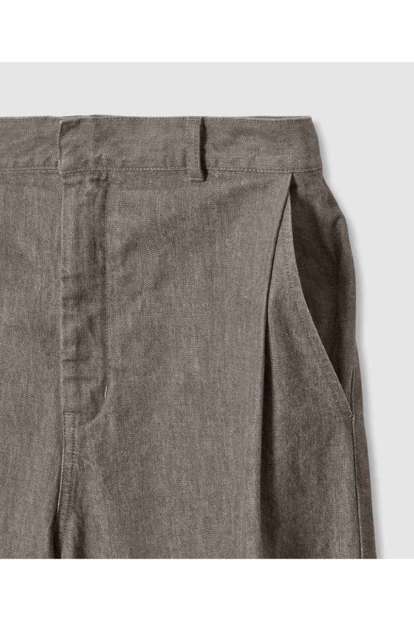 【ハウス オブ ロータス/HOUSE OF LOTUS】のムラ糸デニムパンツ 人気、トレンドファッション・服の通販 founy(ファニー) 　ファッション　Fashion　レディースファッション　Fashion for Women　パンツ　Pants & Trousers　デニムパンツ・ジーンズ・美脚デニム　Denim Jeans & Pants　インディゴ　Indigo Denim　スラックス　Slacks, Dress Pants　デニム　Denim, Jeans Material　フォルム　Silhouette, Form　フロント　Front, Front Design　切替　Switching, Contrast Panel　日本製　Made In Japan　other-3|ID: prp329100004601506 ipo3291000000035342550