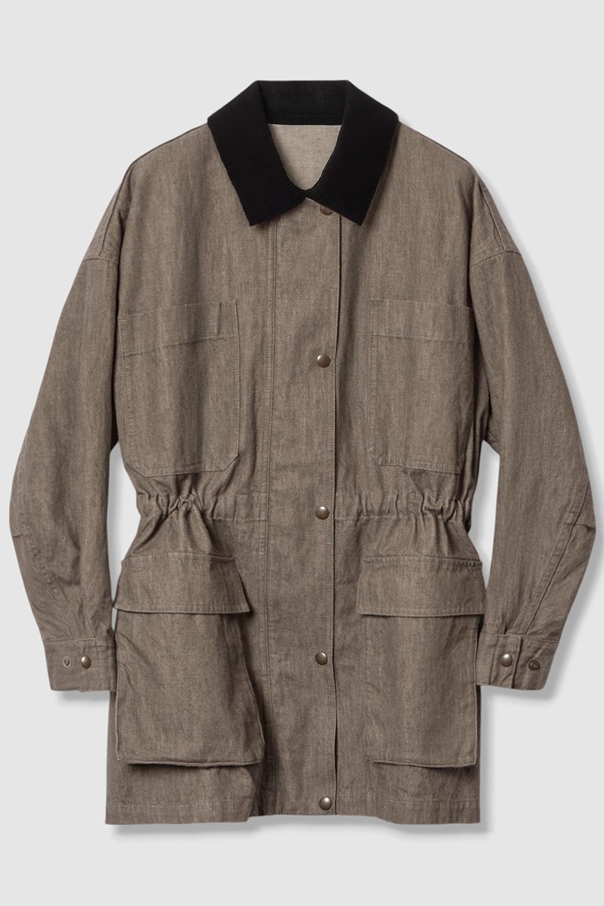 【ハウス オブ ロータス/HOUSE OF LOTUS】のムラ糸デニムフィールドジャケット 人気、トレンドファッション・服の通販 founy(ファニー) 　ファッション　Fashion　レディースファッション　Fashion for Women　アウター　Coat / Outerwear Collection　レディースジャケット・軽アウター　Jackets　2025年　2025　2025-2026秋冬・A/W　Autumn/Winter 2025–26 AW25–26　インディゴ　Indigo Denim　ジャケット　Jacket, Outerwear　デニム　Denim, Jeans Material　ポケット　Pocket, Pocket Detail　ワーク　Workwear, Utility Style　日本製　Made In Japan　A/W・秋冬　Autumn/Winter　other-3|ID: prp329100004601510 ipo3291000000032716077