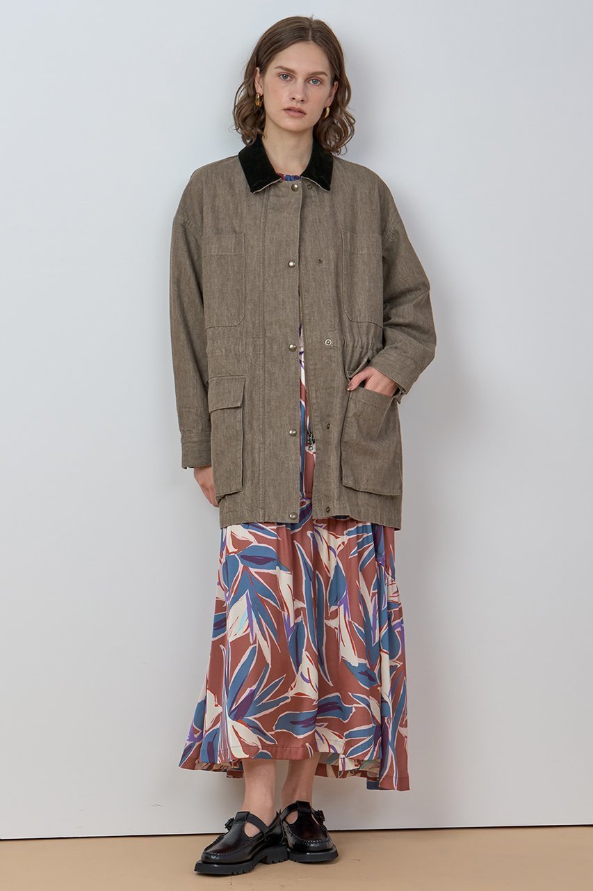 【ハウス オブ ロータス/HOUSE OF LOTUS】のムラ糸デニムフィールドジャケット 人気、トレンドファッション・服の通販 founy(ファニー) 　ファッション　Fashion　レディースファッション　Fashion for Women　アウター　Coat / Outerwear Collection　レディースジャケット・軽アウター　Jackets　2025年　2025　2025-2026秋冬・A/W　Autumn/Winter 2025–26 AW25–26　インディゴ　Indigo Denim　ジャケット　Jacket, Outerwear　デニム　Denim, Jeans Material　ポケット　Pocket, Pocket Detail　ワーク　Workwear, Utility Style　日本製　Made In Japan　A/W・秋冬　Autumn/Winter　other-8|ID: prp329100004601510 ipo3291000000032716085