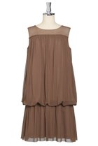 【デイジーリン/DAISY LIN】のDress “Fairy Tulle” 人気、トレンドファッション・服の通販 founy(ファニー) ファッション Fashion レディースファッション Fashion for Women ワンピース Dresses フォーマル・パーティードレス・結婚式用ドレス Elegant & Casual Dresses チュニック Tunic Tops & Dresses なめらか Smooth, Silky Texture ウォッシャブル Machine Washable ストレッチ Stretch, Stretchy Fabric チュニック Tunic, Long Top デコルテ Décolleté, Neckline フリル Frill, Ruffle ブラウジング Blouson Silhouette, Cinched Waist リラックス Relax, Relaxed Fit 旅行 Travel thumbnail アンティークブラウン|ID: prp329100004601519 ipo3291000000035932295