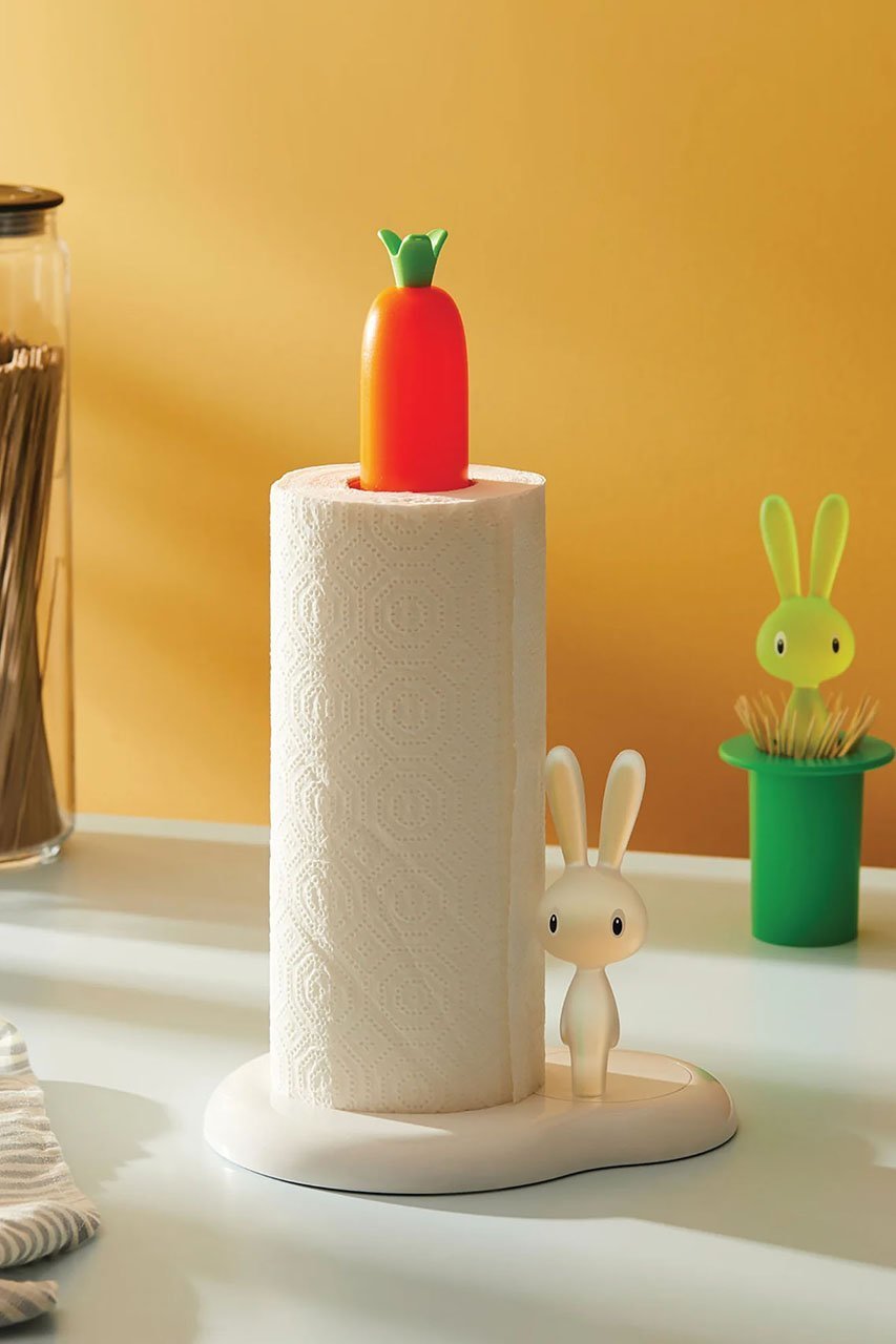 【アレッシ/ALESSI / GOODS】のBUNNY & CARROT キッチンペーパーホルダー 人気、トレンドファッション・服の通販 founy(ファニー) 　イタリア　Italy　キャラクター　Character, Licensed Characters　新作・新入荷　New Arrivals / New In　other-2|ID: prp329100004601579 ipo3291000000032716483