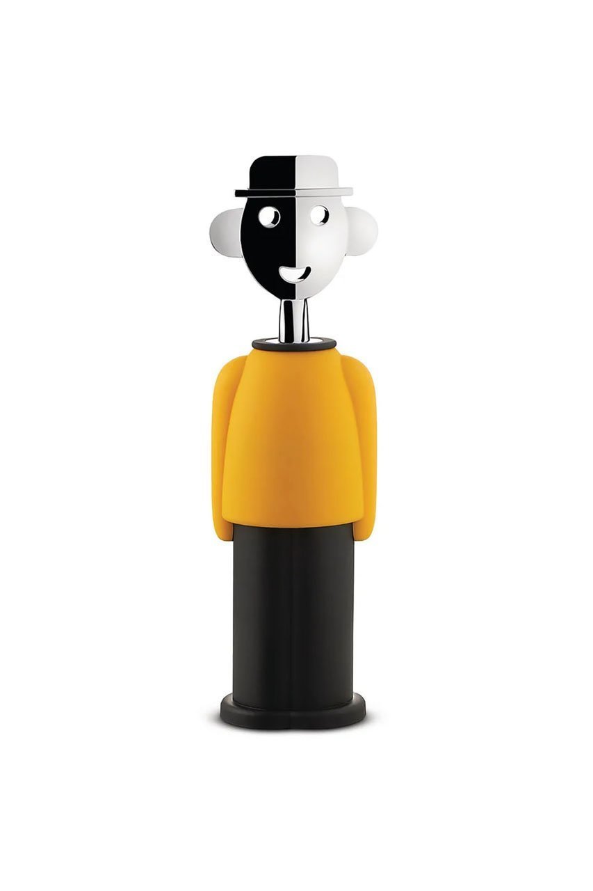 【アレッシ/ALESSI / GOODS】のALESSANDRO M. ワインオープナー インテリア・キッズ・メンズ・レディースファッション・服の通販 founy(ファニー) 　イタリア　Italy　グラス　Glass, Eyewear　コルク　Cork, Cork Material　テーブル　Table, Dining Table　モチーフ　Motif, Design Theme　新作・新入荷　New Arrivals / New In　イエロー|ID: prp329100004601590 ipo3291000000032716534