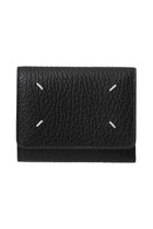 【メゾン マルジェラ/MAISON MARGIELA】の【UNISEX】4ステッチ 三つ折り ウォレット ブラック|ID: prp329100004601610 ipo3291000000036202154