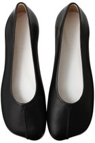 【エムエム6 メゾン マルタン マルジェラ/MM6 Maison Martin Margiela】のStitch-out レザーバレリーナ ブラック|ID: prp329100004601619 ipo3291000000032716692