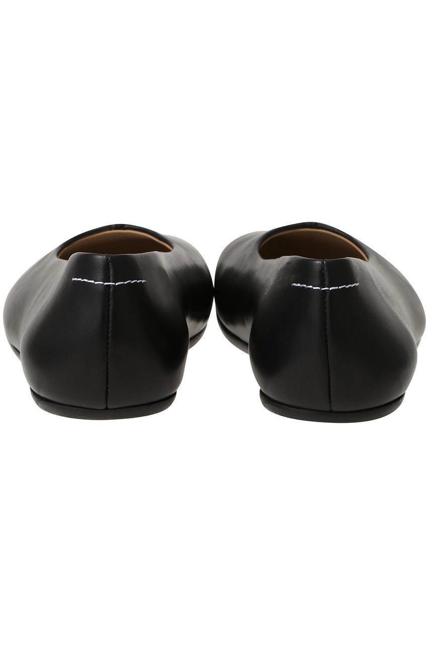 【エムエム6 メゾン マルタン マルジェラ/MM6 Maison Martin Margiela】のStitch-out レザーバレリーナ 人気、トレンドファッション・服の通販 founy(ファニー) 　ファッション　Fashion　レディースファッション　Fashion for Women　2025年　2025　2025-2026秋冬・A/W　Autumn/Winter 2025–26 AW25–26　なめらか　Smooth, Silky Texture　シューズ　Shoes, Footwear　シンプル　Simple, Minimal　バレエ　Ballet, Ballet Style　フォルム　Silhouette, Form　フラット　Flat, Flat Shoes　A/W・秋冬　Autumn/Winter　other-3|ID: prp329100004601619 ipo3291000000032716694