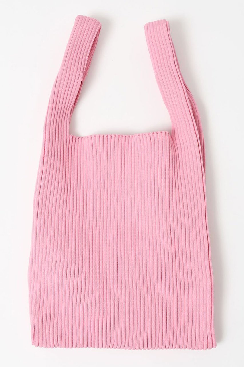 【ブリル/BRILL】のMニットBAG インテリア・キッズ・メンズ・レディースファッション・服の通販 founy(ファニー) 　ファッション　Fashion　レディースファッション　Fashion for Women　トップス・カットソー　Cut & Sew Tops　ニット　Knit Tops & Sweaters　ストレッチ　Stretch, Stretchy Fabric　フォルム　Silhouette, Form　プリーツ　Pleats, Pleated　再入荷　Restock / Back in Stock　旅行　Travel　ピンク|ID: prp329100004601628 ipo3291000000032716755