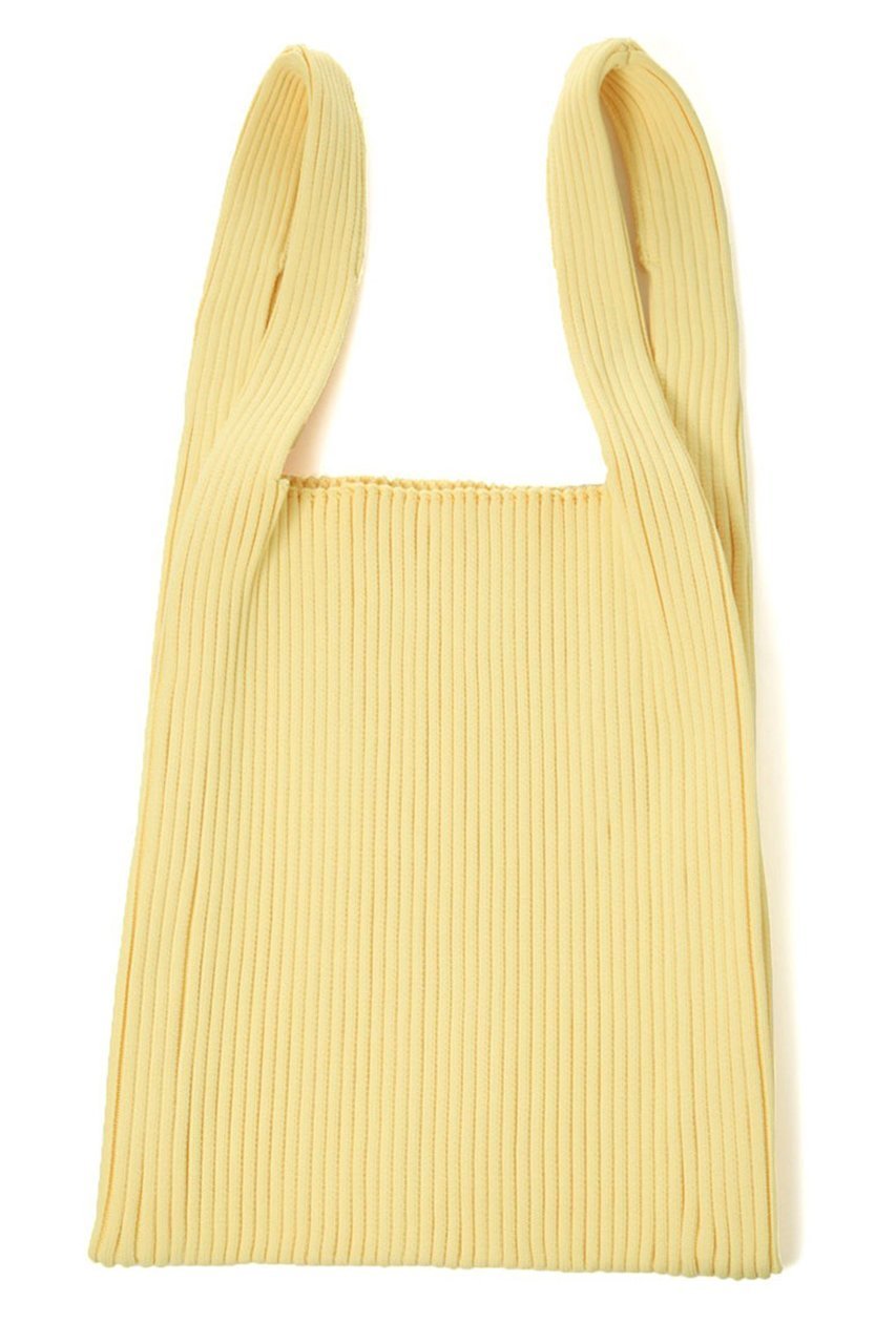 【ブリル/BRILL】のMニットBAG インテリア・キッズ・メンズ・レディースファッション・服の通販 founy(ファニー) 　ファッション　Fashion　レディースファッション　Fashion for Women　トップス・カットソー　Cut & Sew Tops　ニット　Knit Tops & Sweaters　ストレッチ　Stretch, Stretchy Fabric　フォルム　Silhouette, Form　プリーツ　Pleats, Pleated　再入荷　Restock / Back in Stock　旅行　Travel　イエロー|ID: prp329100004601628 ipo3291000000032716757