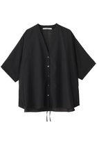 【ミディウミソリッド/MIDIUMISOLID】のh/slv drawstring CD カーディガン black|ID: prp329100004601630 ipo3291000000035864984