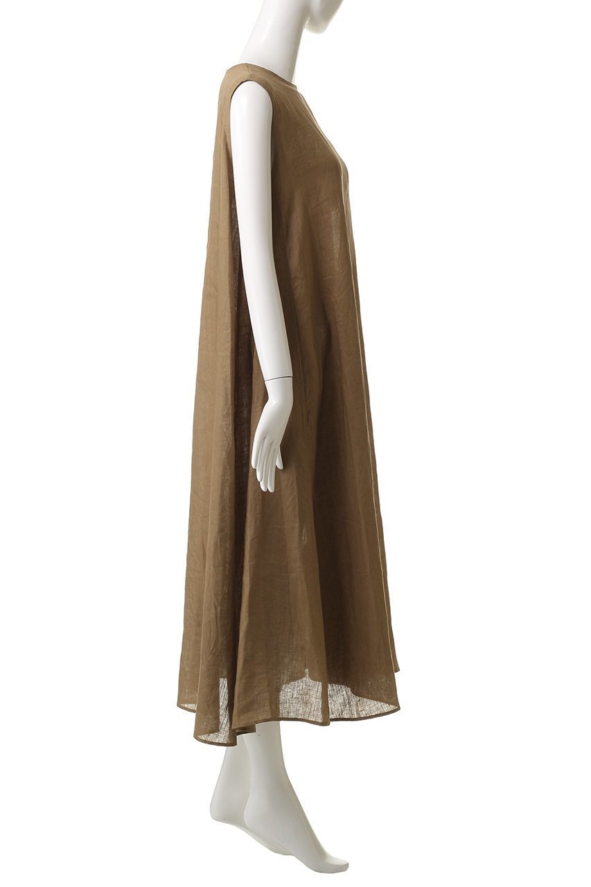 【ミズイロ インド/mizuiro ind】のlinen N/S flare OP ワンピース 人気、トレンドファッション・服の通販 founy(ファニー) 　ファッション　Fashion　レディースファッション　Fashion for Women　ワンピース　Dresses　チュニック　Tunic Tops & Dresses　チュニック　Tunic, Long Top　デニム　Denim, Jeans Material　フレア　Flare, Flared　リネン　Linen, Linen Fabric　ロング　Long, Long-Length　夏　Summer　新作・新入荷　New Arrivals / New In　other-3|ID: prp329100004601634 ipo3291000000032716821