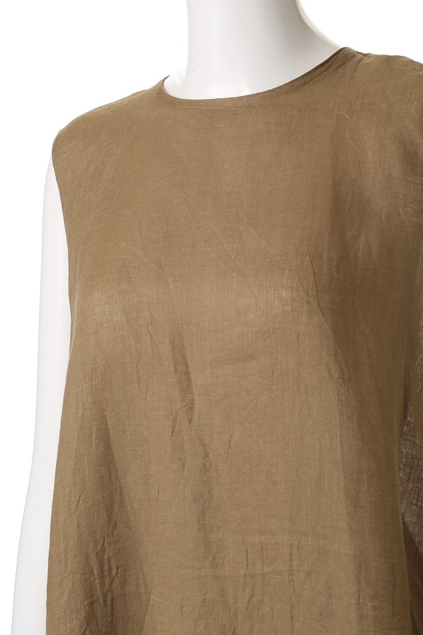 【ミズイロ インド/mizuiro ind】のlinen N/S flare OP ワンピース 人気、トレンドファッション・服の通販 founy(ファニー) 　ファッション　Fashion　レディースファッション　Fashion for Women　ワンピース　Dresses　チュニック　Tunic Tops & Dresses　チュニック　Tunic, Long Top　デニム　Denim, Jeans Material　フレア　Flare, Flared　リネン　Linen, Linen Fabric　ロング　Long, Long-Length　夏　Summer　新作・新入荷　New Arrivals / New In　other-5|ID: prp329100004601634 ipo3291000000032716824