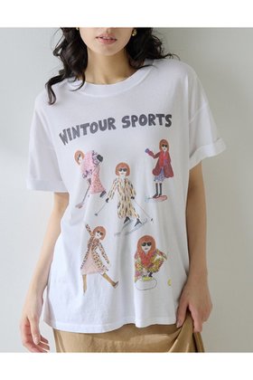 【ウィムガゼット/Whim Gazette】 【UNFORTUNATE PORTRAIT】Wintour Sports TEE人気、トレンドファッション・服の通販 founy(ファニー) ファッション Fashion レディースファッション Fashion for Women トップス・カットソー Cut & Sew Tops シャツ・ブラウス・オフィスカジュアル Elegant Blouses & Button-Ups ロングTシャツ・Tシャツ Longline T-Shirts & Tees カットソー・ベーシックTシャツ Cut-and-Sewn Tops / Stretch Tees & Basics インナー Innerwear カーディガン Cardigan, Knitwear キャラクター Character, Licensed Characters ショート Short, Short Length ジャケット Jacket, Outerwear スリーブ Sleeve, Long Sleeve / Short Sleeve 雑誌 Magazine, Fashion Magazine ダメージ Distressed, Destroyed プリント Print, Printed Pattern おすすめ Recommended / Our Picks 新作・新入荷 New Arrivals / New In |ID:prp329100004601638