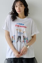 【ウィムガゼット/Whim Gazette】の【UNFORTUNATE PORTRAIT】Pablo Piccostco T ホワイト|ID: prp329100004601640 ipo3291000000035932517