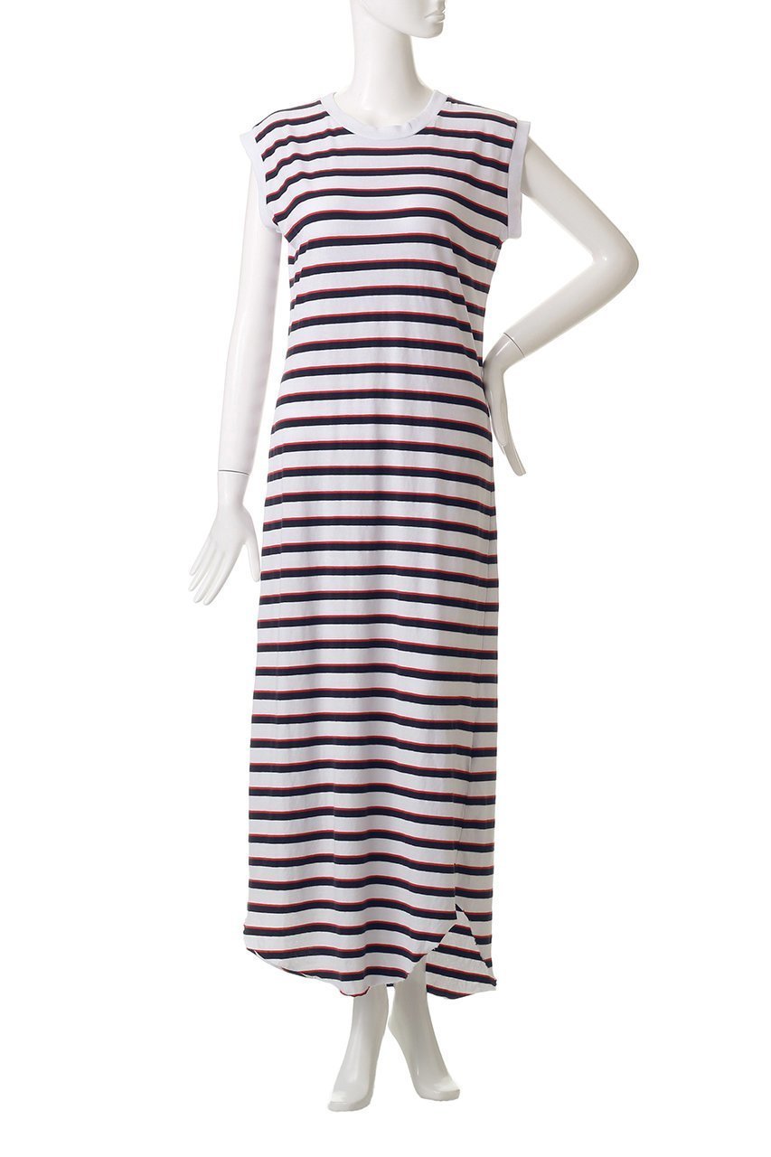 【フランク&アイリーン/Frank&Eileen】のCORY HERITAGE JERSEY ノースリーブカットソーワンピース 人気、トレンドファッション・服の通販 founy(ファニー) 　ファッション　Fashion　レディースファッション　Fashion for Women　ワンピース　Dresses　チュニック　Tunic Tops & Dresses　サンダル　Sandals, Summer Shoes　ストレート　Straight, Straight Cut　スニーカー　Sneakers, Trainers　チュニック　Tunic, Long Top　リゾート　Resort, Vacation Style　ロング　Long, Long-Length　other-2|ID: prp329100004601642 ipo3291000000036027545