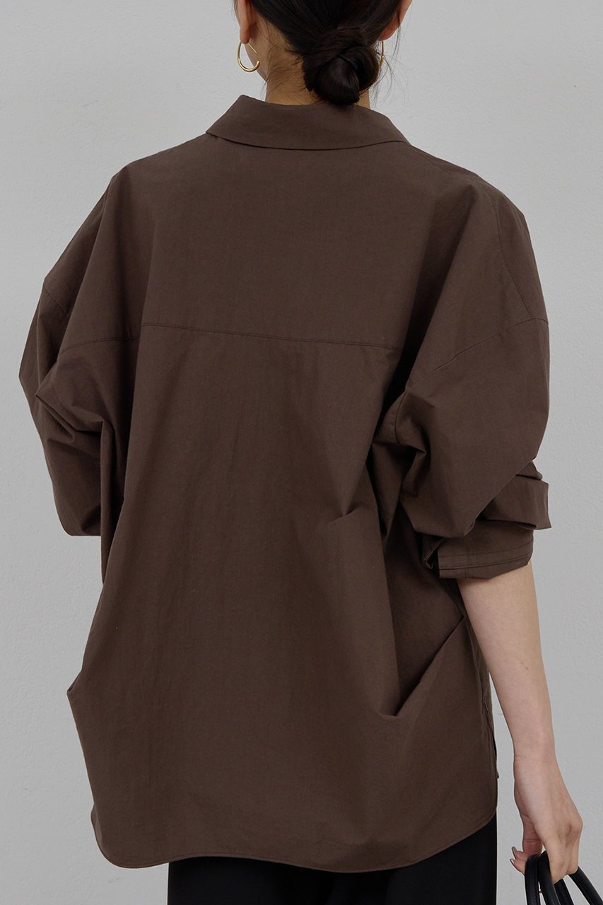 【ガリャルダガランテ/GALLARDAGALANTE】のスキッパーシャツ 人気、トレンドファッション・服の通販 founy(ファニー) 　ファッション　Fashion　レディースファッション　Fashion for Women　トップス・カットソー　Cut & Sew Tops　シャツ・ブラウス・オフィスカジュアル　Elegant Blouses & Button-Ups　2026年　2026　スキッパー　Skipper, Open Collar　スリーブ　Sleeve, Long Sleeve / Short Sleeve　ボトム　Bottoms, Lower Wear　ロング　Long, Long-Length　夏　Summer　春　Spring　S/S・春夏　SS, Spring/Summer, Warm Season　other-7|ID: prp329100004601644 ipo3291000000035360908