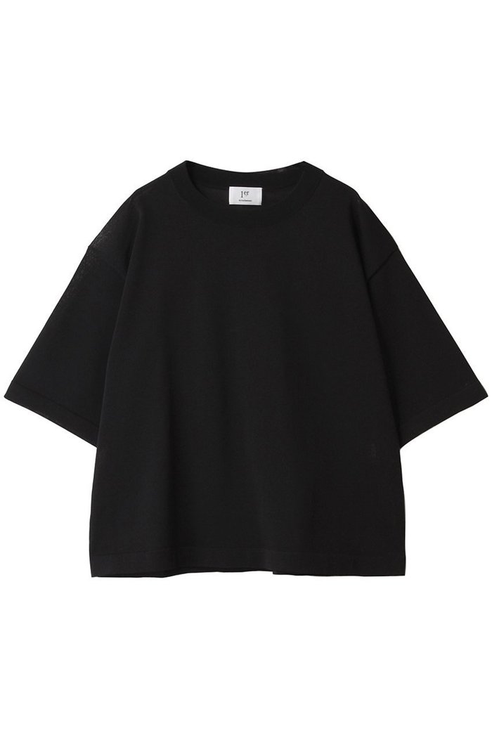 【プルミエ アロンディスモン/1er Arrondissement】のドライニットTシャツ インテリア・キッズ・メンズ・レディースファッション・服の通販 founy(ファニー) https://founy.com/ ファッション Fashion レディースファッション Fashion for Women トップス・カットソー Cut & Sew Tops ニット Knit Tops & Sweaters シャツ・ブラウス・オフィスカジュアル Elegant Blouses & Button-Ups ロングTシャツ・Tシャツ Longline T-Shirts & Tees カジュアルプルオーバー・ニットトップス Pullovers & Knit Tops / Casual Pullovers 2025年 2025 2025-2026秋冬・A/W Autumn/Winter 2025–26 AW25–26 シアー Sheer, See-Through シンプル Simple, Minimal A/W・秋冬 Autumn/Winter |ID: prp329100004601657 ipo3291000000032717002