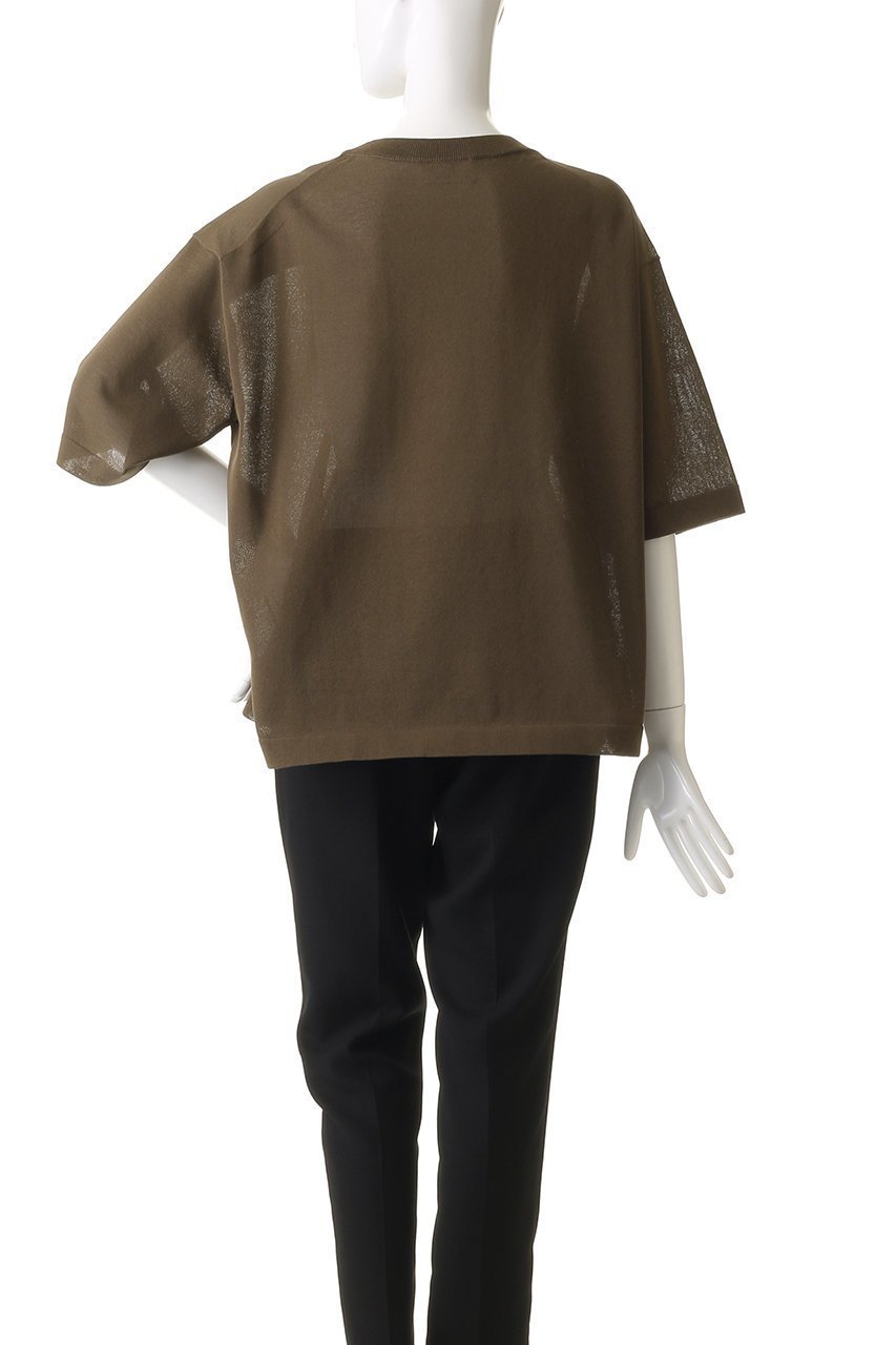 【プルミエ アロンディスモン/1er Arrondissement】のドライニットTシャツ 人気、トレンドファッション・服の通販 founy(ファニー) 　ファッション　Fashion　レディースファッション　Fashion for Women　トップス・カットソー　Cut & Sew Tops　ニット　Knit Tops & Sweaters　シャツ・ブラウス・オフィスカジュアル　Elegant Blouses & Button-Ups　ロングTシャツ・Tシャツ　Longline T-Shirts & Tees　カジュアルプルオーバー・ニットトップス　Pullovers & Knit Tops / Casual Pullovers　2025年　2025　2025-2026秋冬・A/W　Autumn/Winter 2025–26 AW25–26　シアー　Sheer, See-Through　シンプル　Simple, Minimal　A/W・秋冬　Autumn/Winter　other-4|ID: prp329100004601657 ipo3291000000032717006