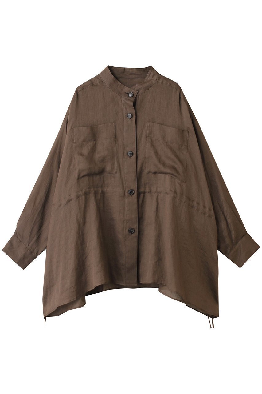 【プルミエ アロンディスモン/1er Arrondissement】のラミーツイルシャツブルゾン 人気、トレンドファッション・服の通販 founy(ファニー) 　ファッション　Fashion　レディースファッション　Fashion for Women　アウター　Coat / Outerwear Collection　レディースジャケット・軽アウター　Jackets　ブルゾンジャケット・スポーティアウター　Blouson Jackets　2025年　2025　2025-2026秋冬・A/W　Autumn/Winter 2025–26 AW25–26　ジャケット　Jacket, Outerwear　ドローストリング　Drawstring, Pull Cord　バランス　Balance, Style Balance　ブルゾン　Blouson, Bomber Jacket　ワーク　Workwear, Utility Style　A/W・秋冬　Autumn/Winter　 other-1|ID: prp329100004601659 ipo3291000000032717018