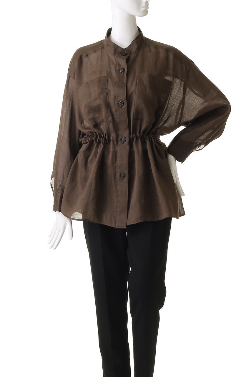 【プルミエ アロンディスモン/1er Arrondissement】のラミーツイルシャツブルゾン 人気、トレンドファッション・服の通販 founy(ファニー) 　ファッション　Fashion　レディースファッション　Fashion for Women　アウター　Coat / Outerwear Collection　レディースジャケット・軽アウター　Jackets　ブルゾンジャケット・スポーティアウター　Blouson Jackets　ジャケット　Jacket, Outerwear　ドローストリング　Drawstring, Pull Cord　バランス　Balance, Style Balance　ブルゾン　Blouson, Bomber Jacket　ワーク　Workwear, Utility Style　other-7|ID: prp329100004601659 ipo3291000000035879924