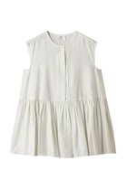 【プルミエ アロンディスモン/1er Arrondissement】のリネンレーヨンペプラムブラウス 人気、トレンドファッション・服の通販 founy(ファニー) ファッション Fashion レディースファッション Fashion for Women トップス・カットソー Cut & Sew Tops シャツ・ブラウス・オフィスカジュアル Elegant Blouses & Button-Ups 2025年 2025 2025-2026秋冬・A/W Autumn/Winter 2025–26 AW25–26 ギャザー Gathered, Ruffled クラシカル Classical, Vintage-Inspired スリーブ Sleeve, Long Sleeve / Short Sleeve フロント Front, Front Design ペプラム Peplum, Flared Hem リネン Linen, Linen Fabric ロング Long, Long-Length A/W・秋冬 Autumn/Winter thumbnail オフホワイト|ID: prp329100004601662 ipo3291000000032717037