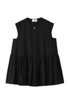 【プルミエ アロンディスモン/1er Arrondissement】のリネンレーヨンペプラムブラウス 人気、トレンドファッション・服の通販 founy(ファニー) ファッション Fashion レディースファッション Fashion for Women トップス・カットソー Cut & Sew Tops シャツ・ブラウス・オフィスカジュアル Elegant Blouses & Button-Ups 2025年 2025 2025-2026秋冬・A/W Autumn/Winter 2025–26 AW25–26 ギャザー Gathered, Ruffled クラシカル Classical, Vintage-Inspired スリーブ Sleeve, Long Sleeve / Short Sleeve フロント Front, Front Design ペプラム Peplum, Flared Hem リネン Linen, Linen Fabric ロング Long, Long-Length A/W・秋冬 Autumn/Winter thumbnail ブラック|ID: prp329100004601662 ipo3291000000032717039