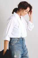 【ブリル/BRILL】のタイプタックブラウス 人気、トレンドファッション・服の通販 founy(ファニー) ファッション Fashion レディースファッション Fashion for Women トップス・カットソー Cut & Sew Tops シャツ・ブラウス・オフィスカジュアル Elegant Blouses & Button-Ups クラシック Classic, Timeless Style ストレッチ Stretch, Stretchy Fabric スリーブ Sleeve, Long Sleeve / Short Sleeve タイプライター Typewriter Fabric, Crisp Cotton バランス Balance, Style Balance ボトム Bottoms, Lower Wear ロング Long, Long-Length 再入荷 Restock / Back in Stock |ID:prp329100004601665