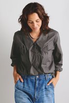 【ブリル/BRILL】のタイプタックブラウス 人気、トレンドファッション・服の通販 founy(ファニー) ファッション Fashion レディースファッション Fashion for Women トップス・カットソー Cut & Sew Tops シャツ・ブラウス・オフィスカジュアル Elegant Blouses & Button-Ups クラシック Classic, Timeless Style ストレッチ Stretch, Stretchy Fabric スリーブ Sleeve, Long Sleeve / Short Sleeve タイプライター Typewriter Fabric, Crisp Cotton バランス Balance, Style Balance ボトム Bottoms, Lower Wear ロング Long, Long-Length 再入荷 Restock / Back in Stock thumbnail グレー|ID: prp329100004601665 ipo3291000000032717060