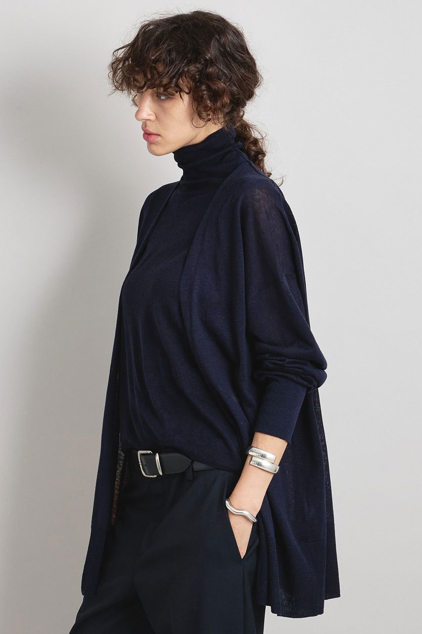 【ブリル/BRILL】のシルクリネンリラックスカーディガン 人気、トレンドファッション・服の通販 founy(ファニー) 　ファッション　Fashion　レディースファッション　Fashion for Women　トップス・カットソー　Cut & Sew Tops　ニット　Knit Tops & Sweaters　カーディガン・羽織り　Layered Style Cardigans　カーディガン　Cardigan, Knitwear　シルク　Silk, 100% Silk　リネン　Linen, Linen Fabric　エレガント 上品　Elegant　再入荷　Restock / Back in Stock　other-2|ID: prp329100004601669 ipo3291000000032717085