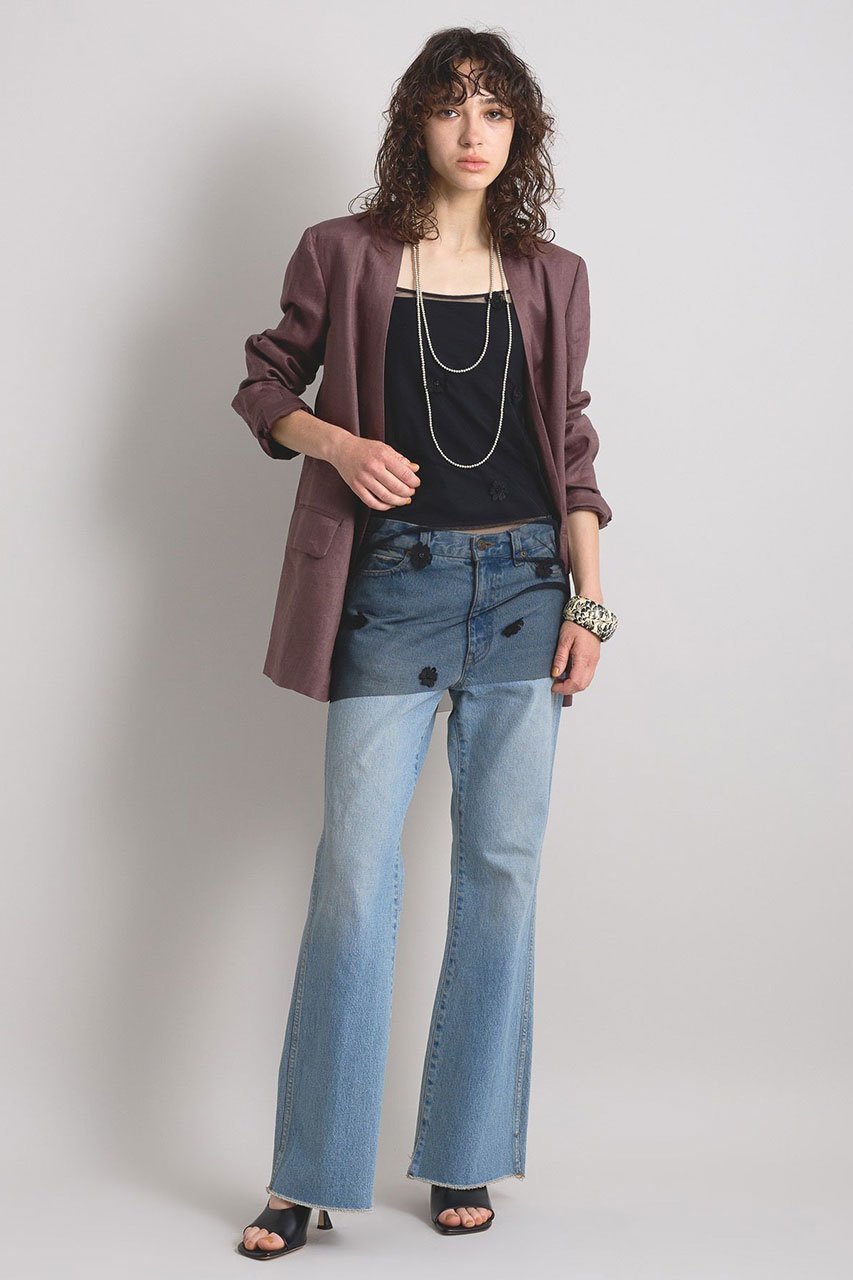 【ブリル/BRILL】のビーズチュールキャミ 人気、トレンドファッション・服の通販 founy(ファニー) 　ファッション　Fashion　レディースファッション　Fashion for Women　トップス・カットソー　Cut & Sew Tops　キャミソール&ノースリーブ　Camisoles & Sleeveless Tops　シャツ・ブラウス・オフィスカジュアル　Elegant Blouses & Button-Ups　ロングTシャツ・Tシャツ　Longline T-Shirts & Tees　カットソー・ベーシックTシャツ　Cut-and-Sewn Tops / Stretch Tees & Basics　インド　Indian Textile　キャミソール　Camisole, Spaghetti Strap Top　ジャケット　Jacket, Outerwear　タンク　Tank Top, Sleeveless Top　チュール　Tulip, Tulip Motif　モチーフ　Motif, Design Theme　再入荷　Restock / Back in Stock　other-3|ID: prp329100004601677 ipo3291000000032717143