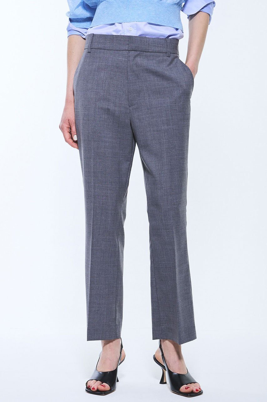 【ブリル/BRILL】のWnyマニッシュパンツ インテリア・キッズ・メンズ・レディースファッション・服の通販 founy(ファニー) 　ファッション　Fashion　レディースファッション　Fashion for Women　パンツ　Pants & Trousers　シューズ　Shoes, Footwear　トレンド　Trend, Trending Now　フラット　Flat, Flat Shoes　マニッシュ　Mannish, Boyish　再入荷　Restock / Back in Stock　グレー|ID: prp329100004601681 ipo3291000000032717161