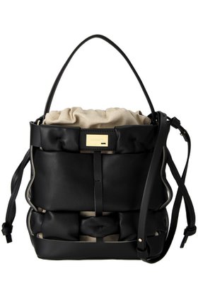 【ザンチェッティ/ZANCHETTI】のWOVEN BUCKET SMALL(NAPPA+FABRIC) 人気、トレンドファッション・服の通販 founy(ファニー) ファッション Fashion レディースファッション Fashion for Women インナー Innerwear トレンド Trend, Trending Now プレート Plate, Dish ランダム Random, Irregular 人気 Popular, Best Seller 再入荷 Restock / Back in Stock |ID:prp329100004601685