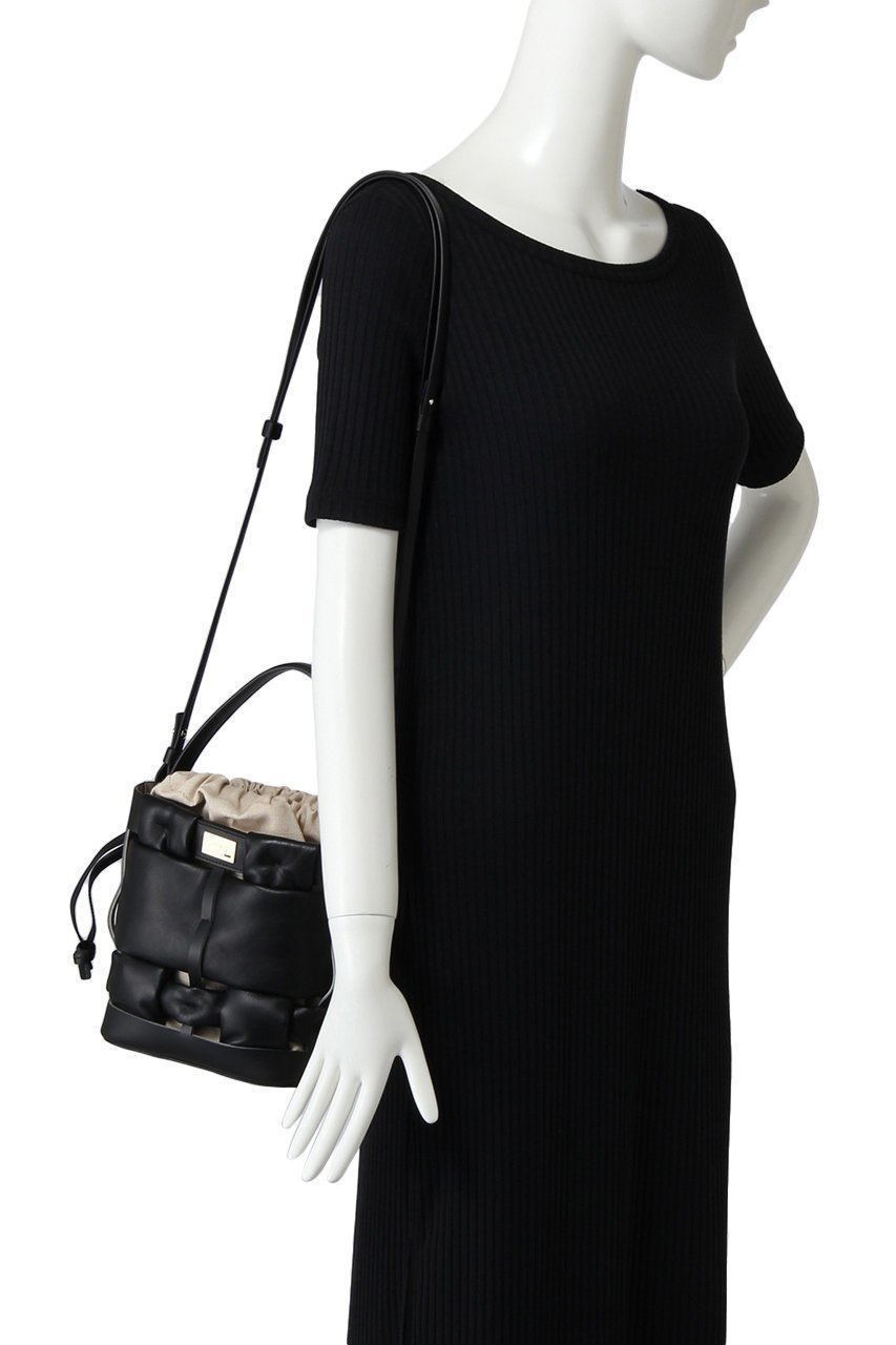 【ザンチェッティ/ZANCHETTI】のWOVEN BUCKET SMALL(NAPPA+FABRIC) 人気、トレンドファッション・服の通販 founy(ファニー) 　ファッション　Fashion　レディースファッション　Fashion for Women　バッグ　Bags　インナー　Innerwear　トレンド　Trend, Trending Now　プレート　Plate, Dish　ランダム　Random, Irregular　人気　Popular, Best Seller　other-2|ID: prp329100004601685 ipo3291000000036090205