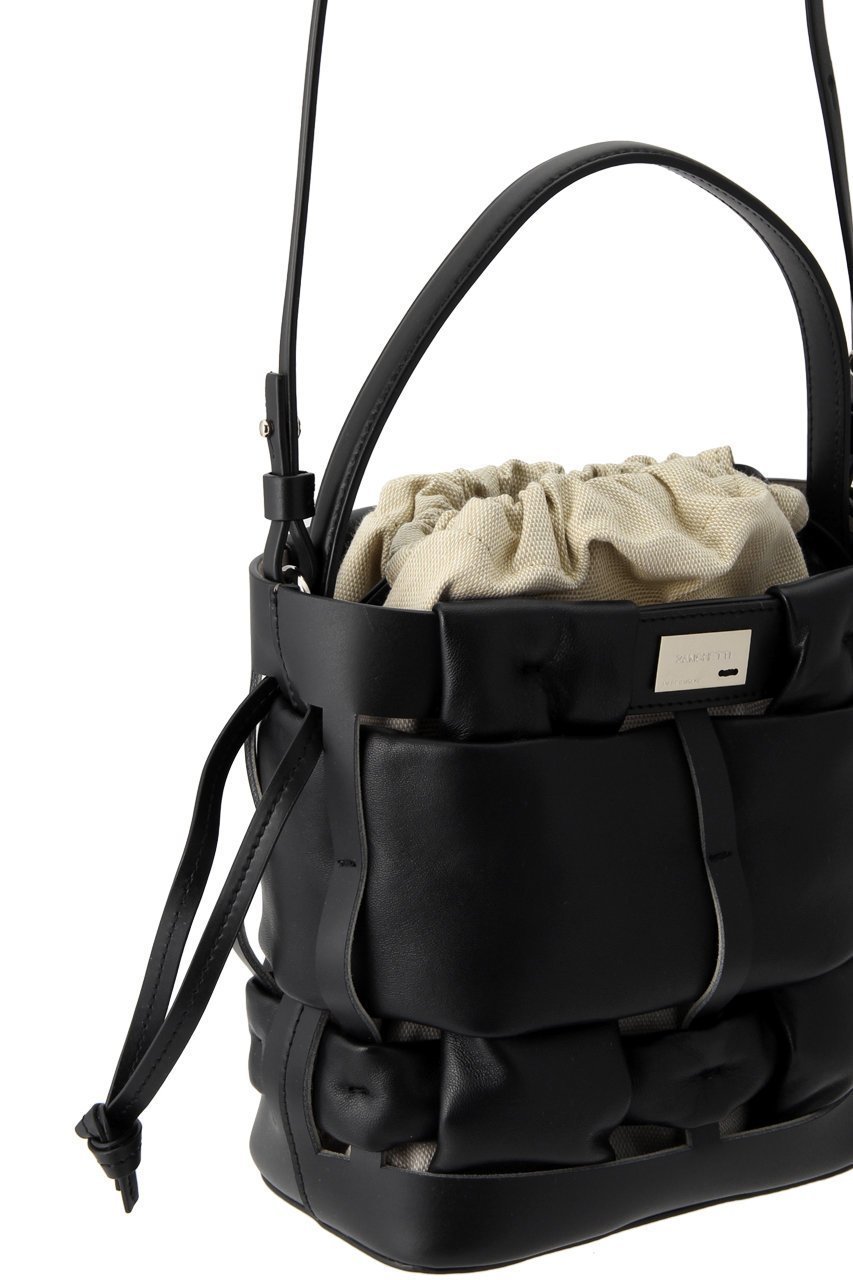 【ザンチェッティ/ZANCHETTI】のWOVEN BUCKET SMALL(NAPPA+FABRIC) 人気、トレンドファッション・服の通販 founy(ファニー) 　ファッション　Fashion　レディースファッション　Fashion for Women　バッグ　Bags　インナー　Innerwear　トレンド　Trend, Trending Now　プレート　Plate, Dish　ランダム　Random, Irregular　人気　Popular, Best Seller　other-4|ID: prp329100004601685 ipo3291000000036090207