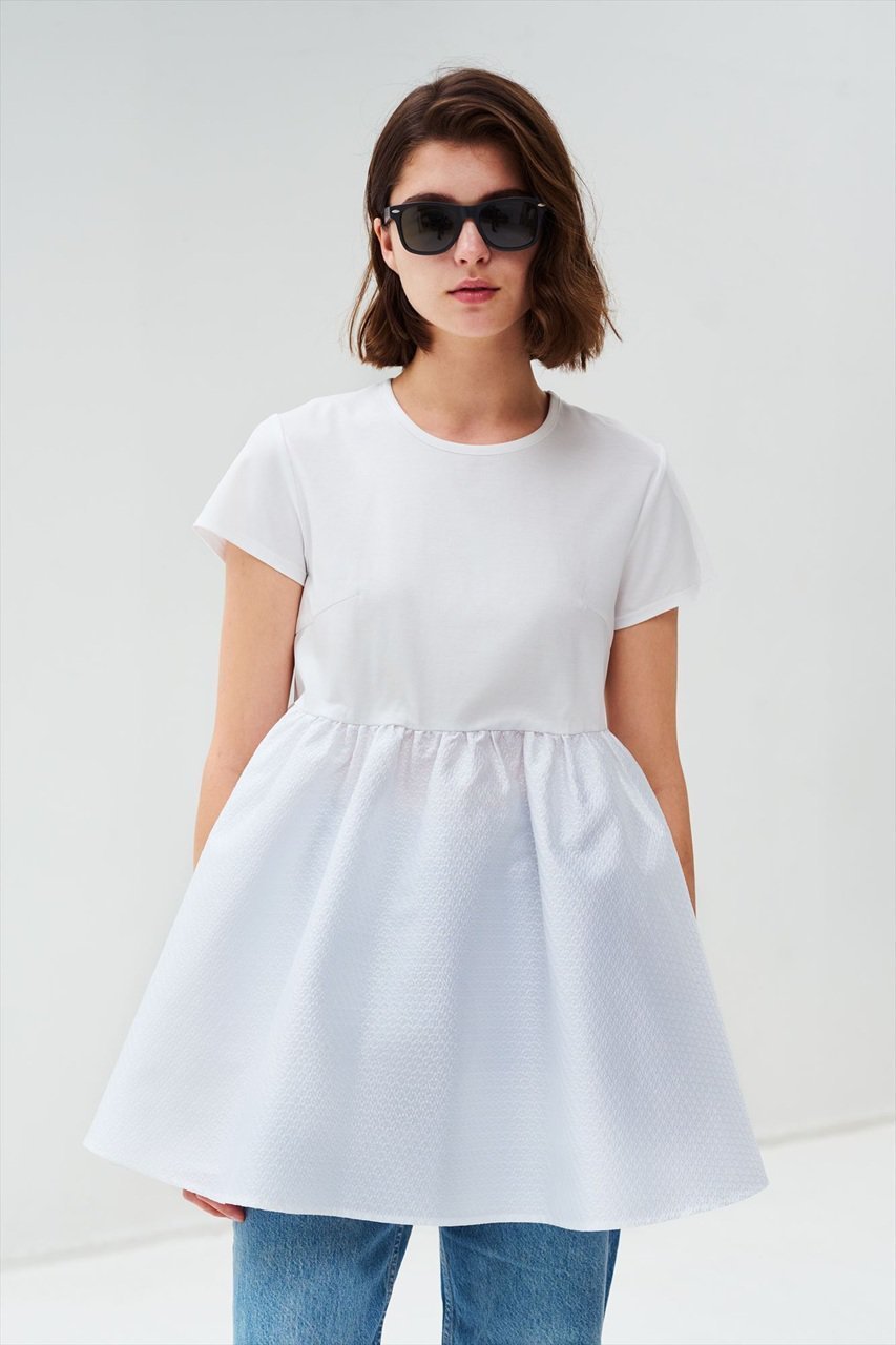 【アミカ/AMICA】のクチュールTシャツ 人気、トレンドファッション・服の通販 founy(ファニー) 　ファッション　Fashion　レディースファッション　Fashion for Women　トップス・カットソー　Cut & Sew Tops　シャツ・ブラウス・オフィスカジュアル　Elegant Blouses & Button-Ups　ロングTシャツ・Tシャツ　Longline T-Shirts & Tees　カットソー・ベーシックTシャツ　Cut-and-Sewn Tops / Stretch Tees & Basics　インナー　Innerwear　エレガント 上品　Elegant　ショート　Short, Short Length　ジャケット　Jacket, Outerwear　スリーブ　Sleeve, Long Sleeve / Short Sleeve　デニム　Denim, Jeans Material　other-8|ID: prp329100004602725 ipo3291000000035978973