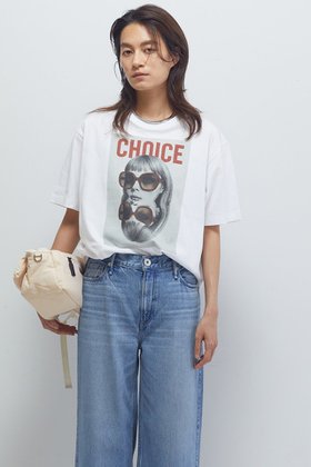 【プルミエ アロンディスモン/1er Arrondissement】 フォトプリントTシャツ(CHOICE)人気、トレンドファッション・服の通販 founy(ファニー) ファッション Fashion レディースファッション Fashion for Women トップス・カットソー Cut & Sew Tops シャツ・ブラウス・オフィスカジュアル Elegant Blouses & Button-Ups ロングTシャツ・Tシャツ Longline T-Shirts & Tees カットソー・ベーシックTシャツ Cut-and-Sewn Tops / Stretch Tees & Basics おすすめ Recommended / Our Picks ショート Short, Short Length スリーブ Sleeve, Long Sleeve / Short Sleeve デニム Denim, Jeans Material プリント Print, Printed Pattern ヴィンテージ Vintage Style 新作・新入荷 New Arrivals / New In |ID:prp329100004602737