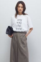 【プルミエ アロンディスモン/1er Arrondissement】のロゴプリントTシャツ オフホワイト|ID: prp329100004602738 ipo3291000000032731411