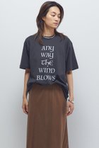 【プルミエ アロンディスモン/1er Arrondissement】のロゴプリントTシャツ ブラック|ID: prp329100004602738 ipo3291000000032731412