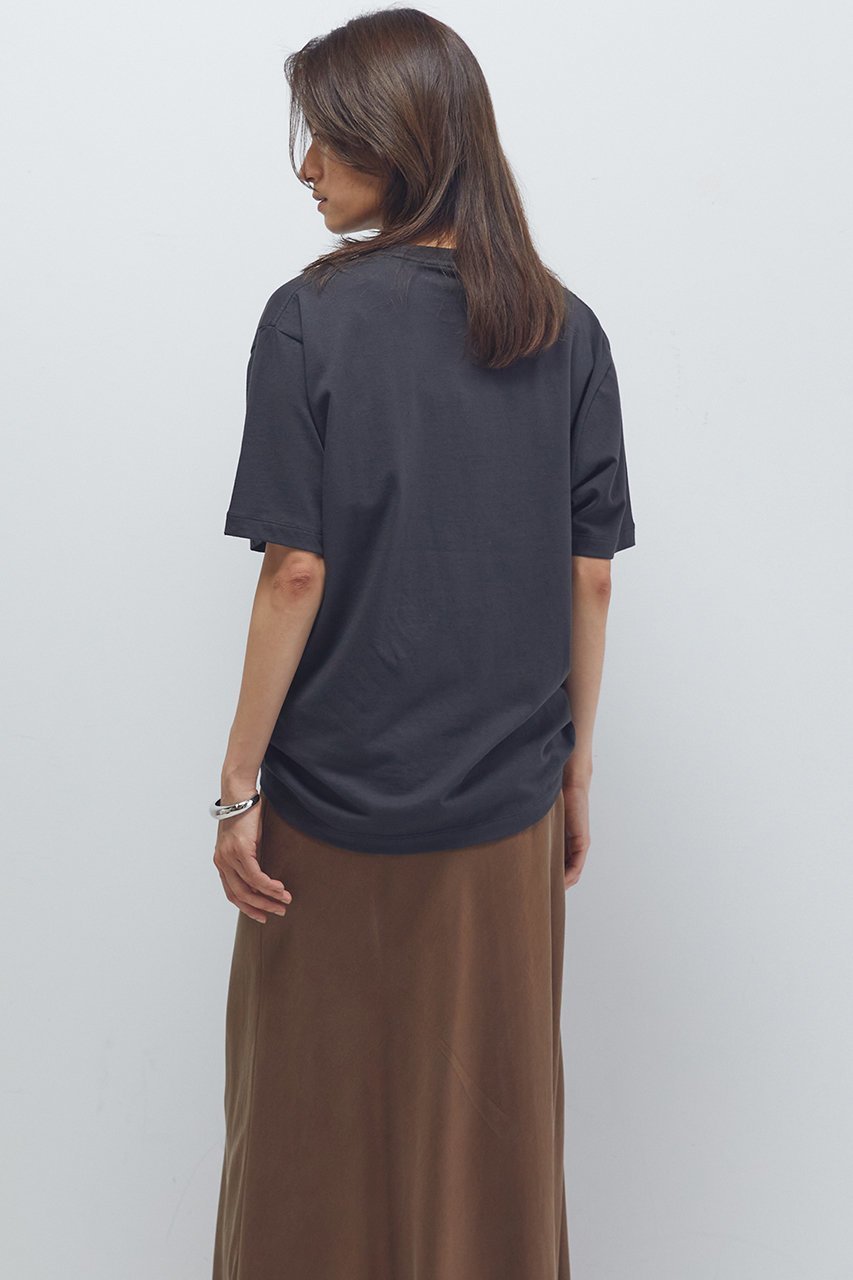 【プルミエ アロンディスモン/1er Arrondissement】のロゴプリントTシャツ 人気、トレンドファッション・服の通販 founy(ファニー) 　ファッション　Fashion　レディースファッション　Fashion for Women　トップス・カットソー　Cut & Sew Tops　シャツ・ブラウス・オフィスカジュアル　Elegant Blouses & Button-Ups　ロングTシャツ・Tシャツ　Longline T-Shirts & Tees　カットソー・ベーシックTシャツ　Cut-and-Sewn Tops / Stretch Tees & Basics　ショート　Short, Short Length　スリーブ　Sleeve, Long Sleeve / Short Sleeve　プリント　Print, Printed Pattern　新作・新入荷　New Arrivals / New In　other-5|ID: prp329100004602738 ipo3291000000032731416