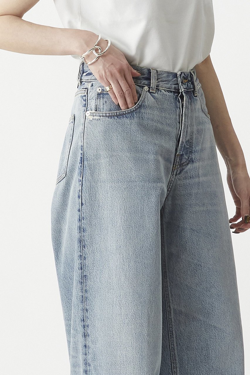 【プルミエ アロンディスモン/1er Arrondissement】の【HAIKURE】“BETHANY AUTHENTIC WASH”デニムパンツ 人気、トレンドファッション・服の通販 founy(ファニー) 　ファッション　Fashion　レディースファッション　Fashion for Women　パンツ　Pants & Trousers　デニムパンツ・ジーンズ・美脚デニム　Denim Jeans & Pants　イタリア　Italy　コレクション　Collection, Seasonal Line　シンプル　Simple, Minimal　デニム　Denim, Jeans Material　トレンド　Trend, Trending Now　ルーズ　Loose, Oversized　ワイド　Wide, Wide Fit　新作・新入荷　New Arrivals / New In　other-2|ID: prp329100004602741 ipo3291000000032731434