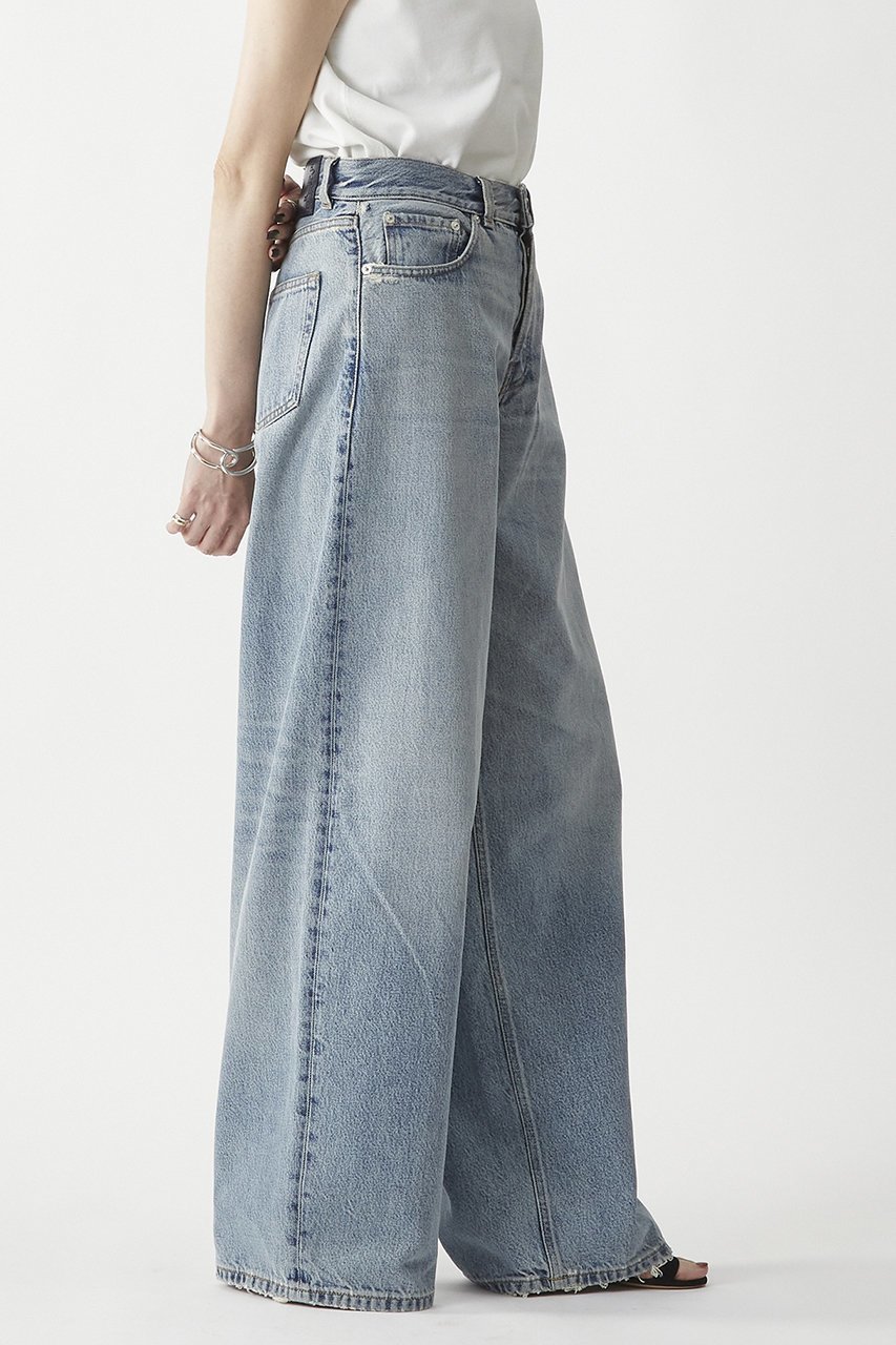 【プルミエ アロンディスモン/1er Arrondissement】の【HAIKURE】“BETHANY AUTHENTIC WASH”デニムパンツ 人気、トレンドファッション・服の通販 founy(ファニー) 　ファッション　Fashion　レディースファッション　Fashion for Women　パンツ　Pants & Trousers　デニムパンツ・ジーンズ・美脚デニム　Denim Jeans & Pants　イタリア　Italy　コレクション　Collection, Seasonal Line　シンプル　Simple, Minimal　デニム　Denim, Jeans Material　トレンド　Trend, Trending Now　ルーズ　Loose, Oversized　ワイド　Wide, Wide Fit　新作・新入荷　New Arrivals / New In　other-3|ID: prp329100004602741 ipo3291000000032731435