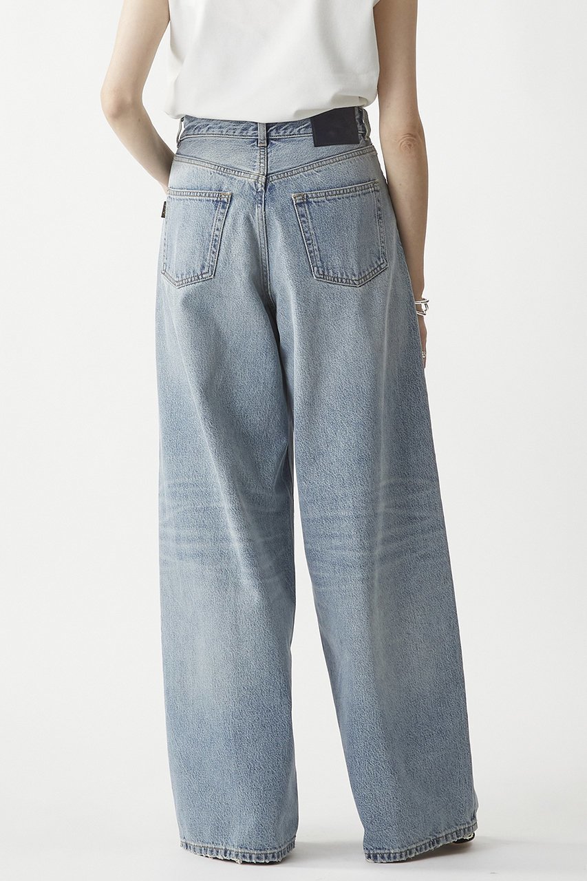 【プルミエ アロンディスモン/1er Arrondissement】の【HAIKURE】“BETHANY AUTHENTIC WASH”デニムパンツ 人気、トレンドファッション・服の通販 founy(ファニー) 　ファッション　Fashion　レディースファッション　Fashion for Women　パンツ　Pants & Trousers　デニムパンツ・ジーンズ・美脚デニム　Denim Jeans & Pants　イタリア　Italy　コレクション　Collection, Seasonal Line　シンプル　Simple, Minimal　デニム　Denim, Jeans Material　トレンド　Trend, Trending Now　ルーズ　Loose, Oversized　ワイド　Wide, Wide Fit　新作・新入荷　New Arrivals / New In　other-6|ID: prp329100004602741 ipo3291000000032731438