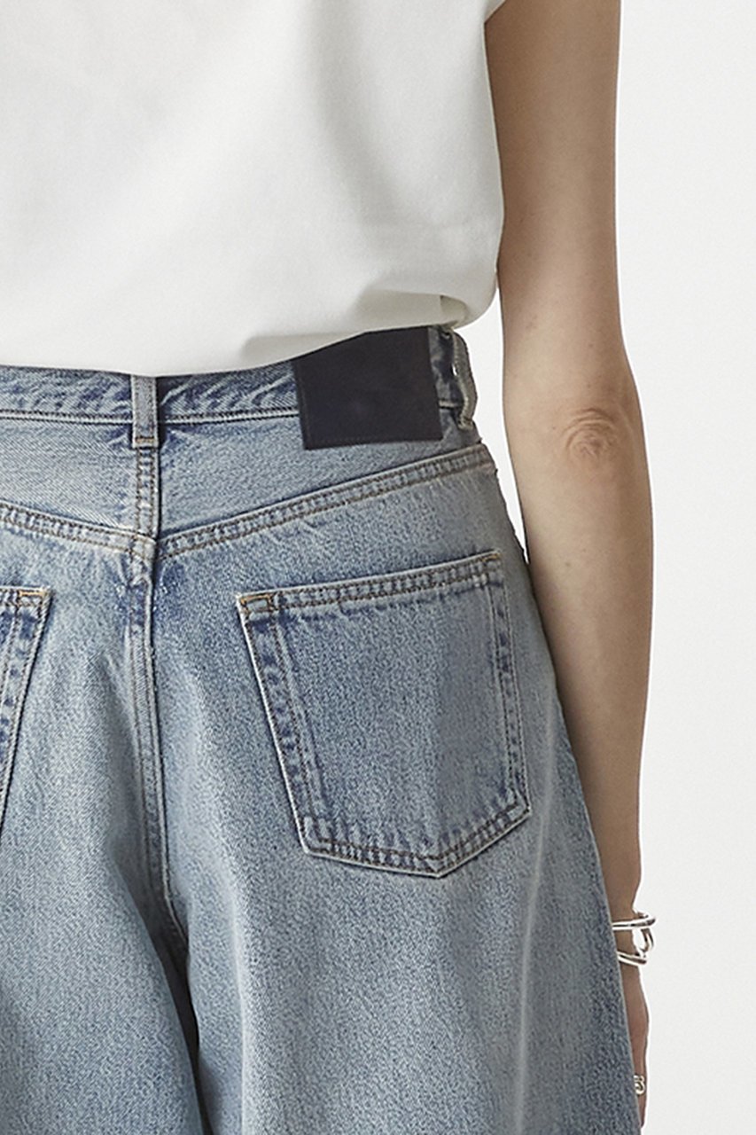 【プルミエ アロンディスモン/1er Arrondissement】の【HAIKURE】“BETHANY AUTHENTIC WASH”デニムパンツ 人気、トレンドファッション・服の通販 founy(ファニー) 　ファッション　Fashion　レディースファッション　Fashion for Women　パンツ　Pants & Trousers　デニムパンツ・ジーンズ・美脚デニム　Denim Jeans & Pants　イタリア　Italy　コレクション　Collection, Seasonal Line　シンプル　Simple, Minimal　デニム　Denim, Jeans Material　トレンド　Trend, Trending Now　ルーズ　Loose, Oversized　ワイド　Wide, Wide Fit　新作・新入荷　New Arrivals / New In　other-7|ID: prp329100004602741 ipo3291000000032731439